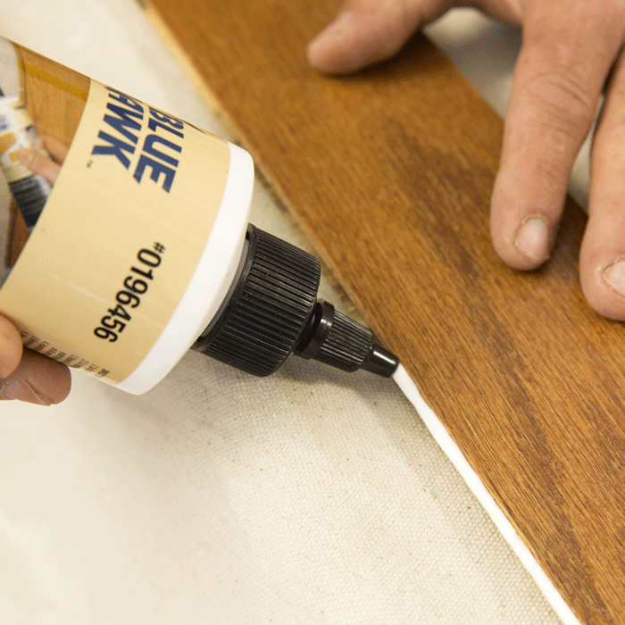 Glue or deals nail bamboo flooring