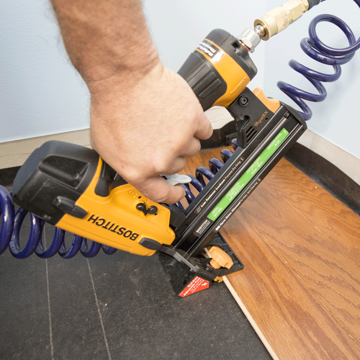 flooring nailer attachment